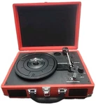 Innovative Technology 3-SPEED Vintage Suitcase Turntable 85. Fixed Price $27.50.