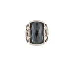 Stephen Webster 3.40CTW Black And White Diamond Quartz Doublet Ring 18K W/box. Fixed Price $4300.00.