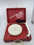 Emerson Big-little Portable Phono Record Player 101R Vintage Tested Working. Fixed Price $85.00.