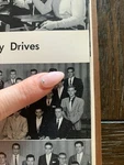 Clark Graebner Tennis Player Yearbook Lakewood High School 1960 Ohio. Fixed Price $109.00.