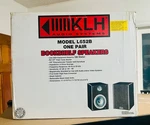 Klh Model L652B Speaker Pair 8 Ohms 100 Watts New Bose Pioneer Sony Jbl. Fixed Price $99.95.