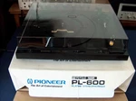 New Original Box Vintage Pioneer Record Player Turntable PL600 Kcu. Fixed Price $650.00.
