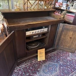 Vintage Magnavox Stereo Console Radio, Record Player & 8-TRACK. Fixed Price $297.50.