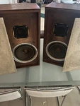 Klh Model Twenty Vintage Audio Speakers - 3 Way Shelf Adjustable High Pass. Fixed Price $225.00.