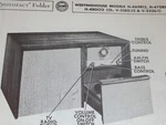 Original Sams Photofact Manual Westinghouse H-469R12, H470R12, H-480C12 (271). Fixed Price $6.99.