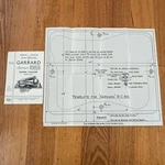Vintage Garrard Service Intstructions Auto Mixed Record Changer Model Rc 60. Fixed Price $31.98.