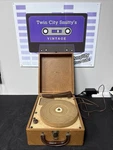 1954 Travler Model 7053 3-SPEED Record Player Motor Works Great!! Need Stylus. Fixed Price $45.99.