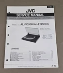 Jvc Turntable Model AL-FQ5BK/AL-FQ5BKX Service Manual D-3074. Fixed Price $54.95.