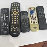 Remote Control Lot For Parts - Panasonic EUR7617010, Rca, Curtis DVD1046, RD6114. Fixed Price $19.99.