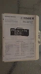 Fisher PH-W707 Service Manual Original Repair Book Stereo Boombox Radio Tape. Fixed Price $27.50.