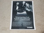 Thorens TD160 Super Turntable Ad, 1975, Pg, Article, Nice Ad!. Fixed Price $9.99.