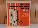 Sanyo Executive Talk-book TRC-2400 Cassette Tape Recorder Boxed Parts Only. Fixed Price $80.00.