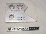 Vintage Kenwood KD-3077 Turntable Record Player Metal Id & Speed Adj. Plate. Fixed Price $17.60.