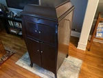 Antique Victor Victrola Phonograph Cabinet Record Player VV100 84635 With Key. Fixed Price $200.00.
