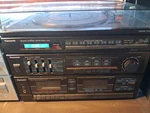 Panasonic SG-D16 Stereo Music System Turntable Cassette Deck Am/fm Radio Vintage. Fixed Price $40.00.