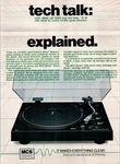 1979 Mcs 6700 Direct Drive Turntable Record Player Vintage Print Ad Wall Art. Fixed Price $16.97.