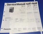 Panasonic Service Manual Speaker System SB-X7. Fixed Price $20.00.