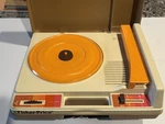 Fisher Price Vinyl Record Player 1982 Vintage Tested Working Great Condition. Fixed Price $50.00.