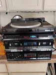 Fisher Amplifier System CA-283 Stereo Fm 270A Double Cassette Deck & Turntable. Fixed Price $600.00.