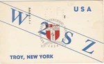 Amateur Radio Qsl Card Troy Ny W2SZ 1957 Rensselaer Polytechnic Institute. Fixed Price $7.50.