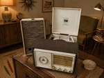 Vintage 1960S Airline Fm/am Stereo Portable Record Player 047A Help Me!. Fixed Price $99.95.
