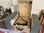 Vintage Voice Of Music 312 Record Player Tube Stereo W Speakers. Fixed Price $127.00.