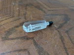 Clear Capehart Record Player Headshell. Fixed Price $49.99.