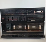 Fisher Studio-standard TAC-M46 Receiver With Speakers / Cassette Decks. Fixed Price $150.00.