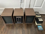 Vtg Penncrest 8 Player & Am/fm Radio Original Speakers Works W/ Tracks. Fixed Price $174.99.