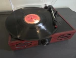 Pyle PVNT7U Vintage Retro Turntable W/ Speakers Usb VINYL-TO-MP3/FLAC Recording. Fixed Price $89.99.