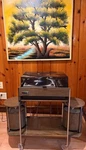 1965 Zenith Z565W Circle Of Sound Record Player Speakers Gusdorf Stand Listen !. Fixed Price $500.00.