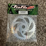 Vintage Profile Racing Bmx 43T Chainwheel Sprocket Hurricane Polished Mid School. Fixed Price $119.99.