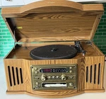 Curtis RCD820 System Turntable Turns/ Radio Works/ Player ??? Parts Repair. Fixed Price $8.65.