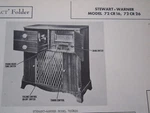 Stewart Warner 72CR16 & 72CR26 Phono - Radio Photofact. Fixed Price $6.50.