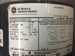 New No Box Ge 1.5HP 1725RPM 145TCFR Motor 5KE49UN8180. Fixed Price $180.00.