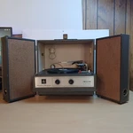 Emerson Model 32P07 Stereophonic Phonograph Vintage For Parts / Powers. Fixed Price $89.99.