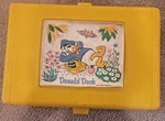 General Electric Vintage Donald Duck Record Player Powers On, Spins. Fixed Price $45.60.