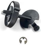 Part Only Reject Off Knob Assembly For General Electric T262 Record Player. Fixed Price $12.45.