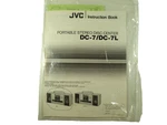 Jvc DC-7/DC-7L Portable Stereo Disc Center Instruction Book D3658 Manual Vintage. Fixed Price $47.97.