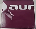 Turntble Auna Peggy Sue Retro Record Player Dark Orange Color Open Box. Fixed Price $45.00.