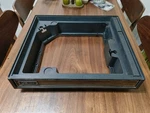 Garrard SL-55B Plinth Base Plastic Wood Grain. Fixed Price $18.00.