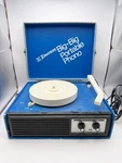 Vintage Emerson Radio Big Portable Phono Record Player, Powers. Fixed Price $49.85.
