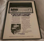 Centrex Pioneer KH-7766 Framed Print Ad 1978 8.5X11 Vintage. Fixed Price $19.99.
