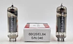 EL84 / 6BQ5 Matched Rca 2 Tubes (new Old Stock) Test 1 Year Warranty. Fixed Price $59.99.