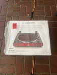 Audio-technica AT-LP60XBT Turntable Red/black. Fixed Price $219.00.