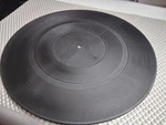 Oem Hard Rubber Mat Only From/for Pioneer PL-200 Turntable *please Read*. Fixed Price $11.99.