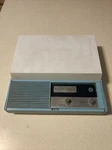 Vintage Zenith B505B Solid State Portable Record Player 33 & 45 Rpm Blue. Fixed Price $50.00.