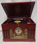 Electro Brand Nostalgia Multi Function Player Record Cassette Cd Am/fm 9287GB. Fixed Price $99.99.