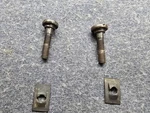 Bic Turntable Part - Cabinet Hinge Screws For 940, 960 980. Fixed Price $6.95.