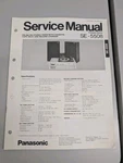 Panasonic SE-5508 Compact Stereo Service Manual D-5371. Fixed Price $54.95.
